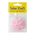 AussieSuperStore Art & Craft Essentials Craft Flower in Glitter Soft Pink Craft Flower in Glitter Soft Pink | Artificial Flower Party Decoration 9331468023418 VCGFLGSPK